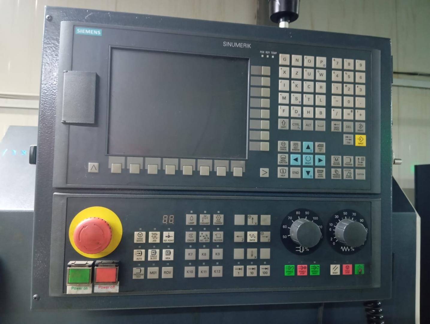 Станок токарный CK6150/1000 с ЧПУ Siemens 808D,  2021г.в.