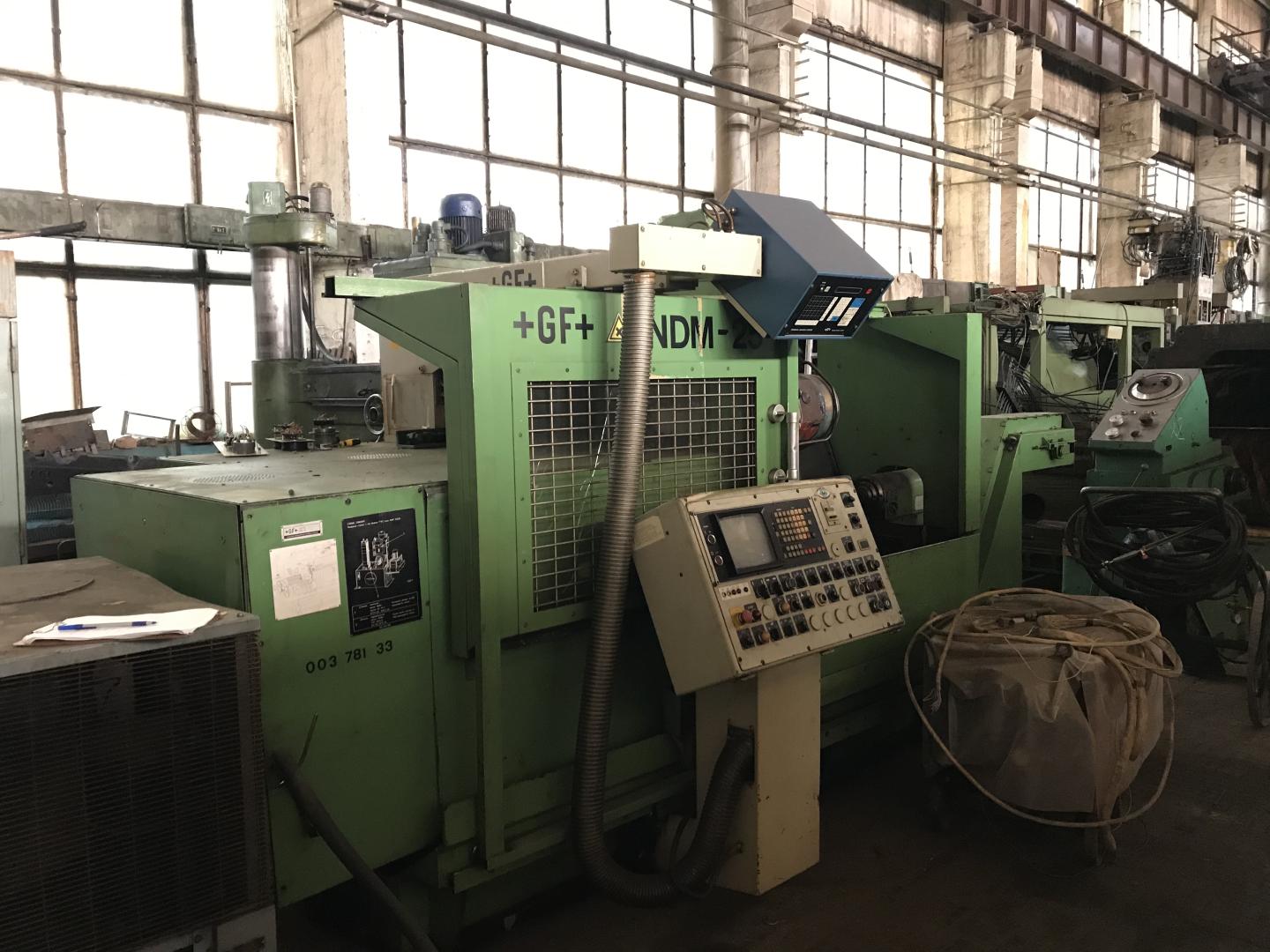 Токарный станок с Чпу NDM25-50 система ЧПУ SIEMENS, 1983 года выпуска. Страна производитель- Швейцария.
