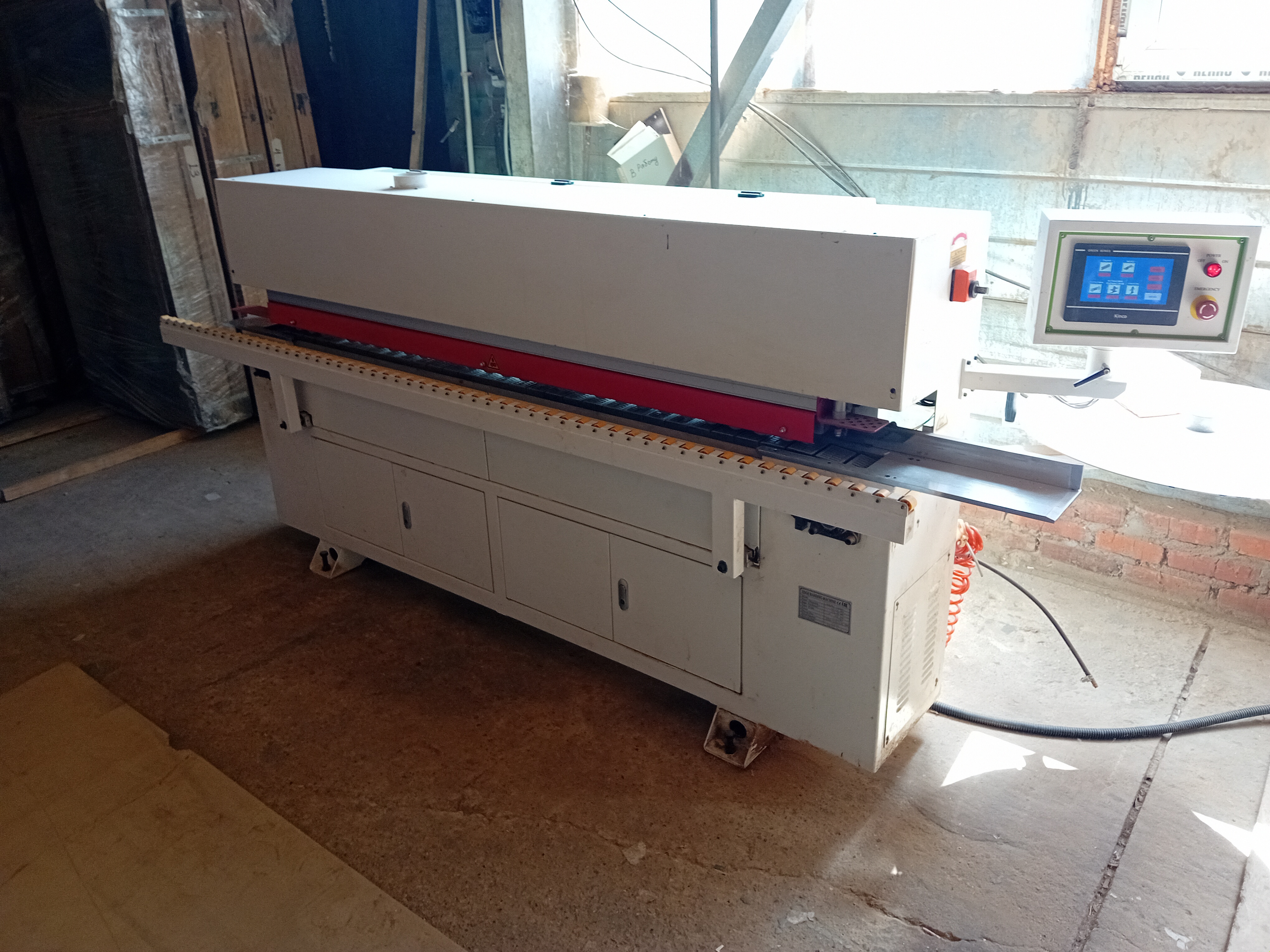 Кромкооблицовочный станок WoodTec Compact, 2020